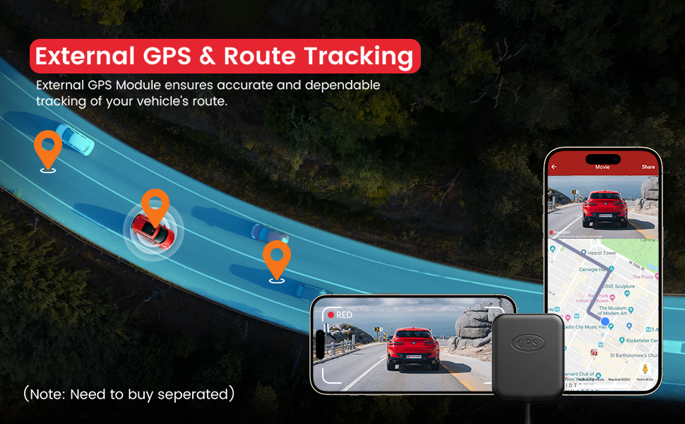 4K dash cam