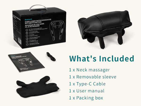cordless NECK massager