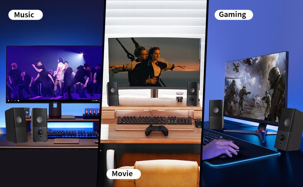 Portable Multimedia Speakers for Music &amp;amp; Movies