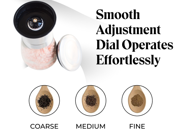 Smooth Adjustment Dial
