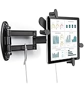 iTODOS Foldable Tablet Wall Mount for 7 to 12.9 Inch Tablets ,iPad, Galaxy Tabs,Fire,Slate ,Locki...