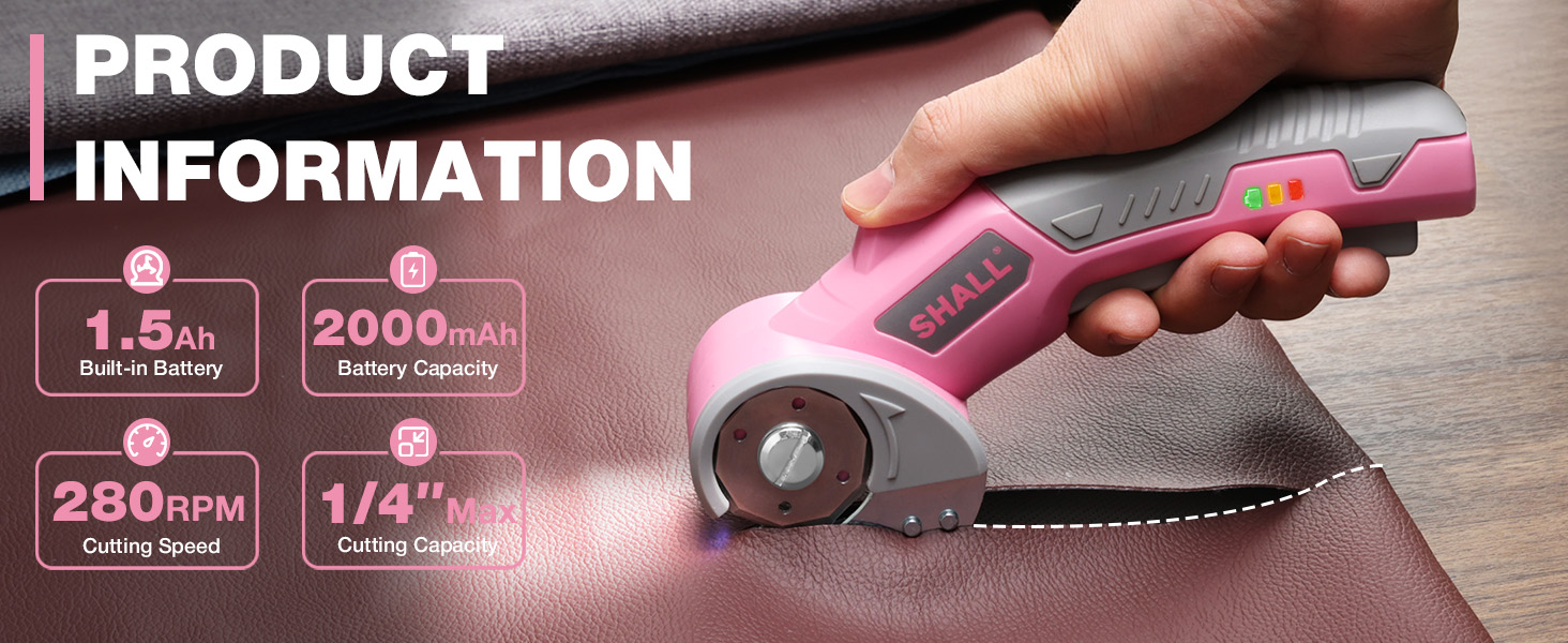 SHALL 4V Cordless Electric Scissors