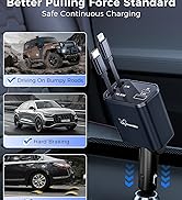 retractable charger for car