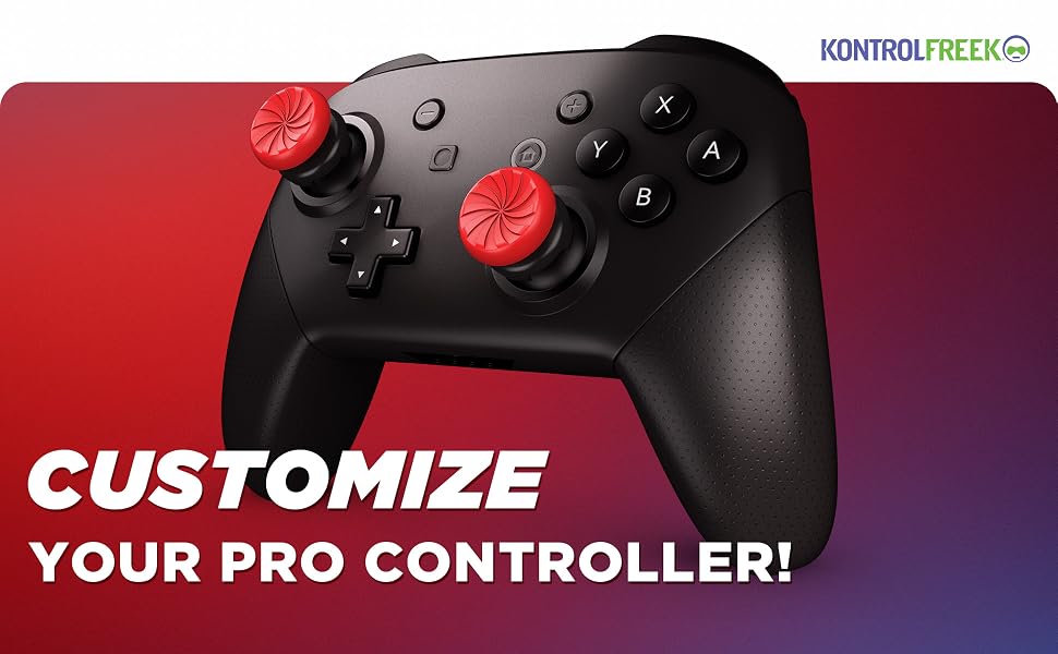 Inferno Thumb Stick KontrolFreek Nintendo Switch Thumb Grip