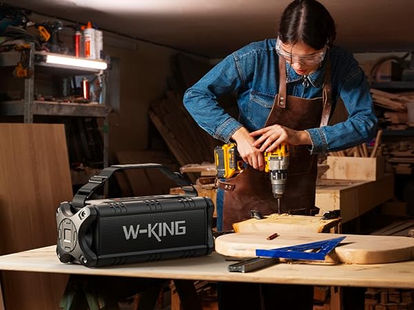 bluetooth speaker wireless loudest speakers portable speaker outdoor large waterproof speaker bass