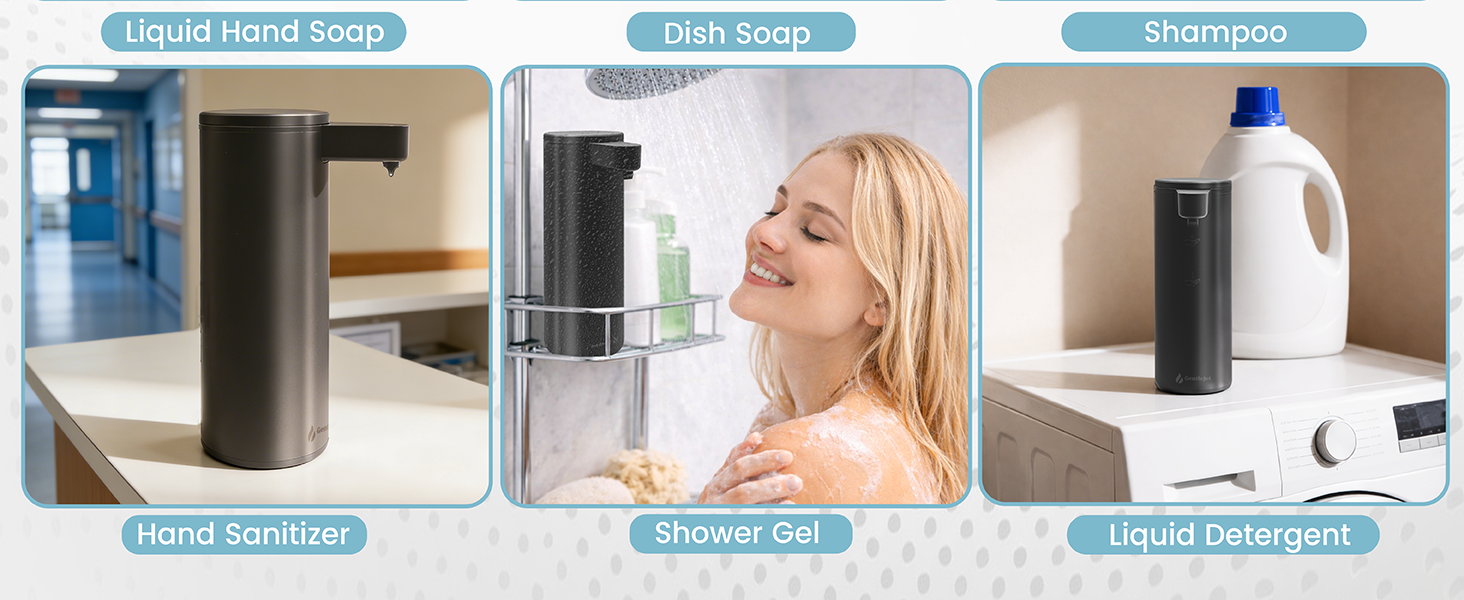 A soap dispenser that fit your day- various usage
