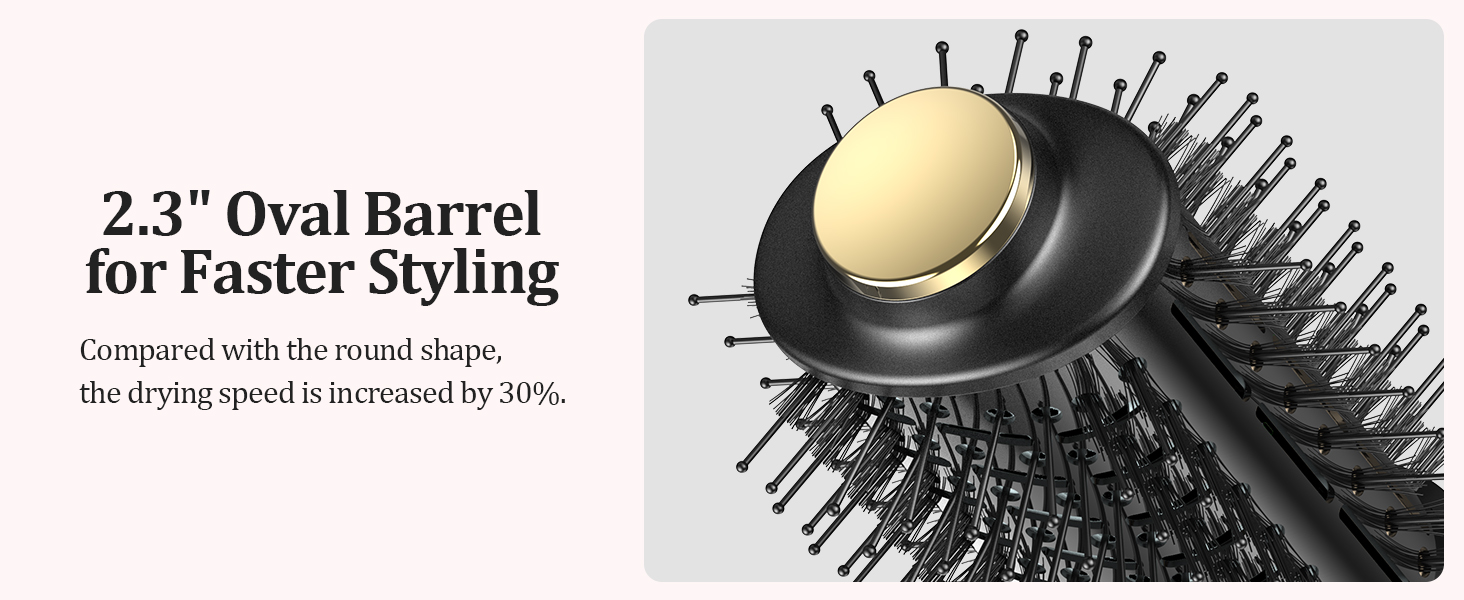 dual voltage hair dryer brush