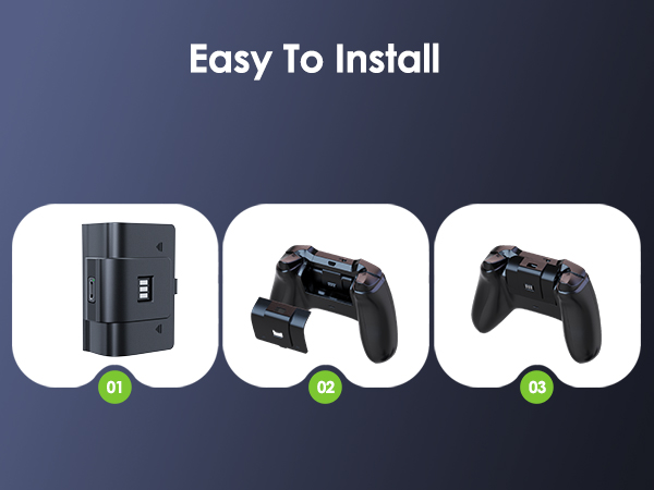 Xbox series x controller battery pack