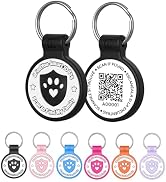 ilFindYou Silicone Cat Tags Personalized Small for Pet Collars, QR Cat Name Tags, Scan Locat...