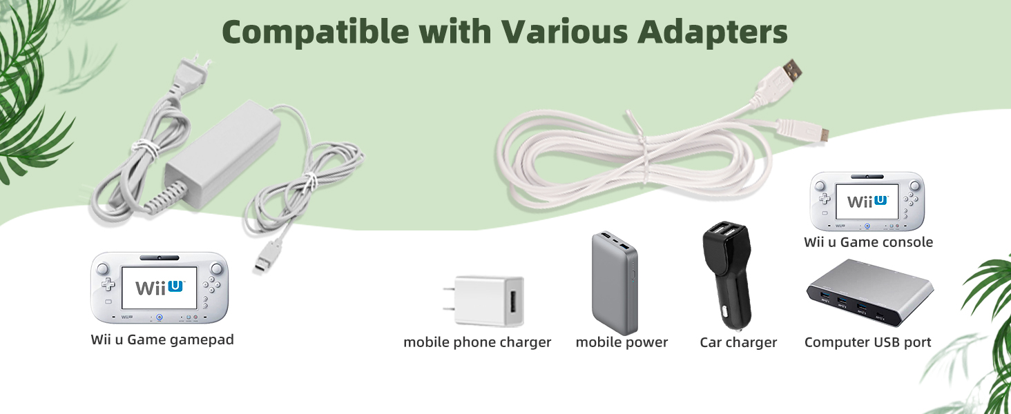 Compatible with Various Adapters