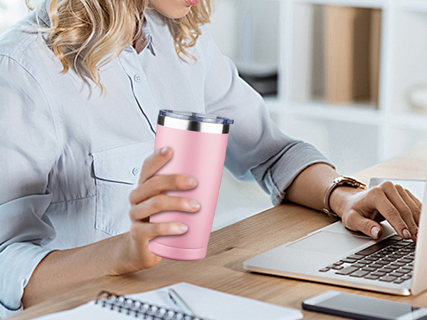 20 oz Tumbler with Lids and Straws
