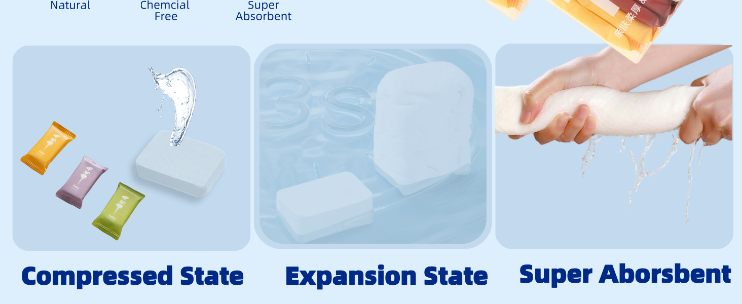 Compressed Towel Tablets