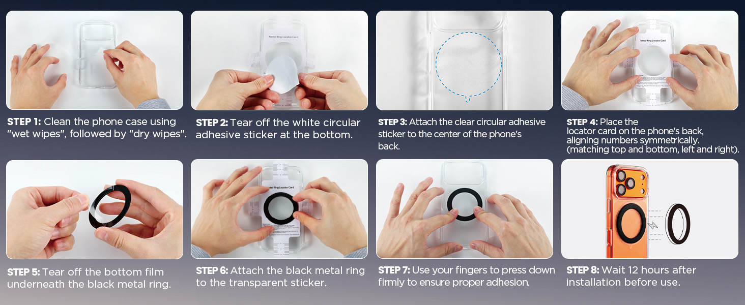 cell phone grip with magsafe