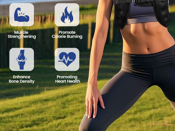 weighted vest woman and men