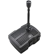 TOPWAY 660GPH 4 in 1 Submersible Aquarium Garden Pond Filter Water Outdoor Fountain Pump w/9W-Ste...