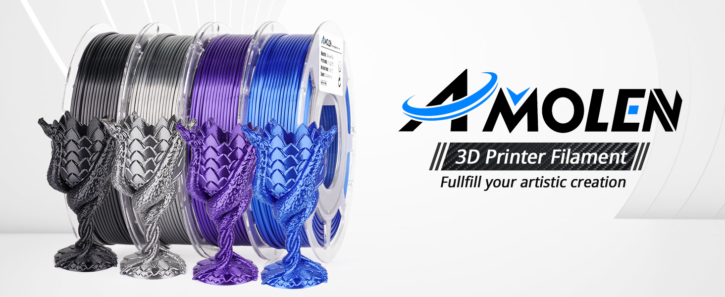 Silk PLA Filament 1.75mm 3D Printer filaments