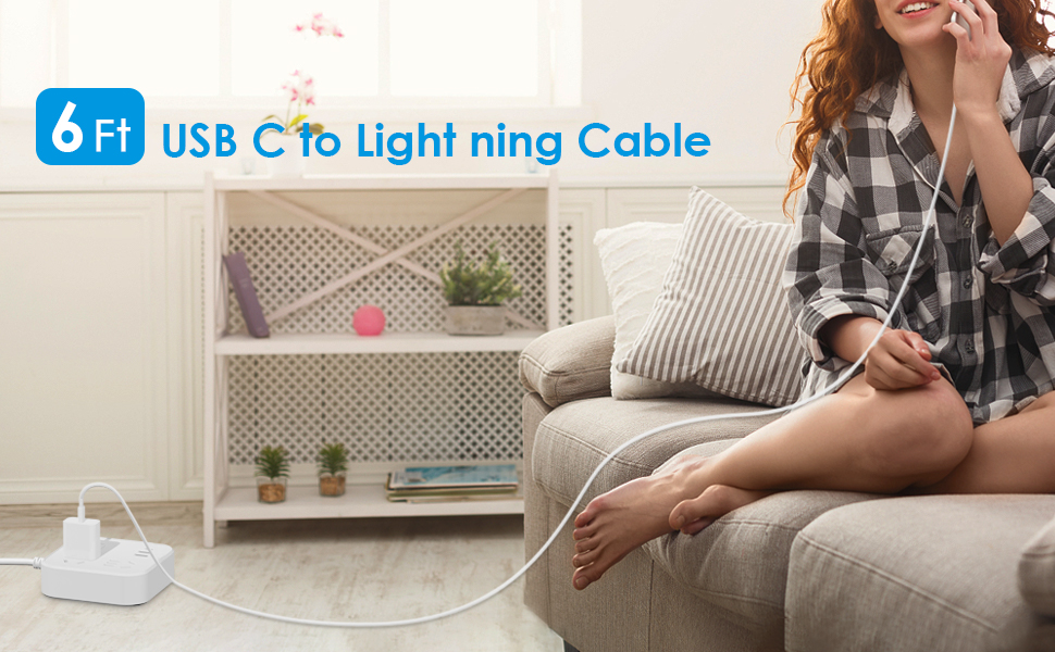 10 ft fast phone charger usb c