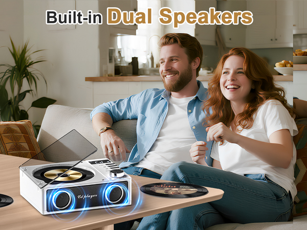 dual speaker cd player