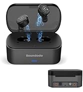 Soundodo Wireless Earbuds for Tv Listening Watching with Transmitter Charging Dock,2024 New TWS T...