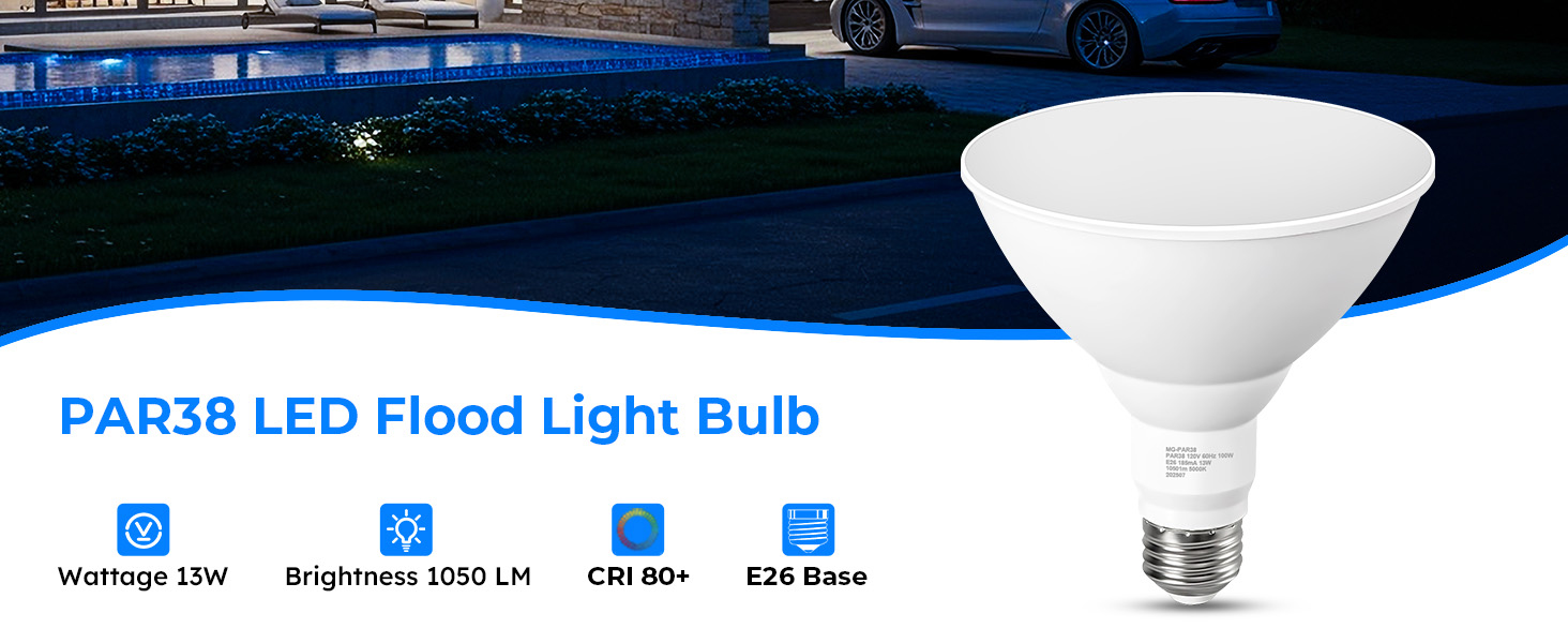 outdoor flood light bulb