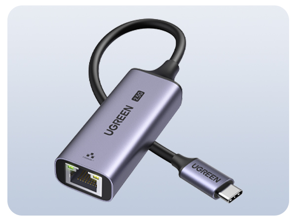 2.5Gbps USB C to Ethernet Adapter