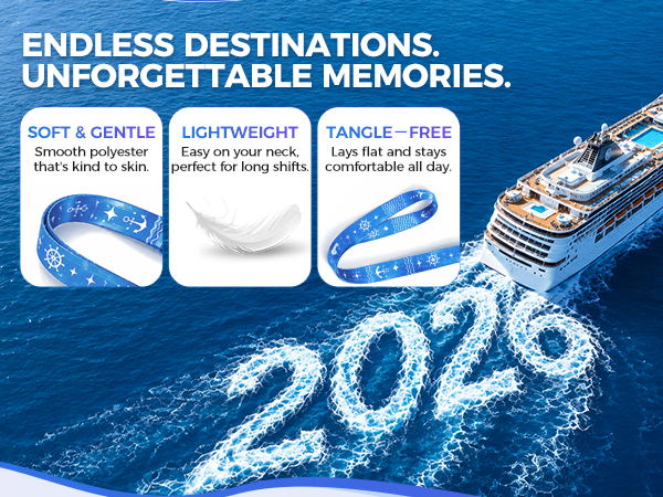 cruise lanyard for ship cards