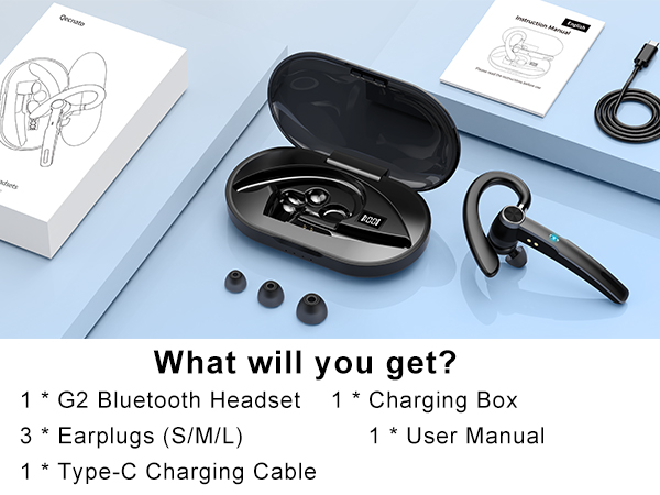 microphone earphones with mic earphones for android earphones bluetooth wireless Earpiece