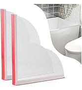 2 Pack Large Shower Splash Guard for Walk in Shower, Upgrade 9.25 x 9.25 In Bath Tub Splash Guard...