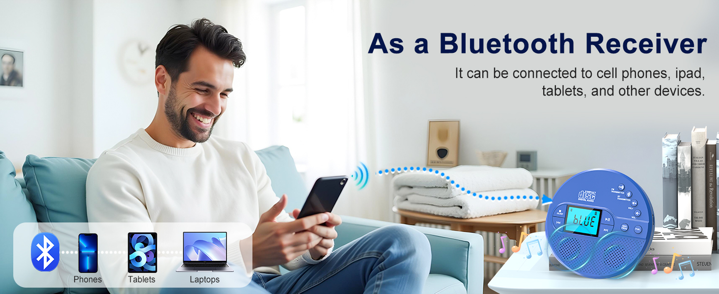 cd player with bluetooth