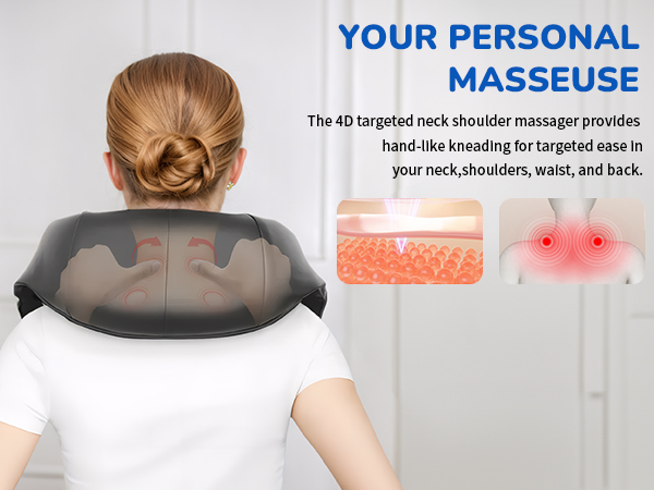 Neck shoulder massager