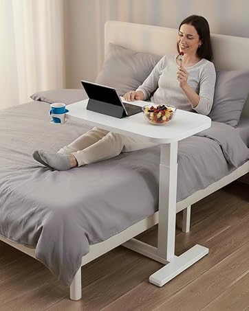 Bedside Table with Wheels