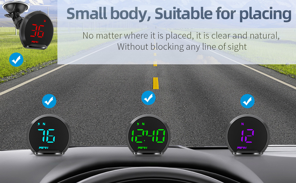 car speedometer mph digital compass for car digital gps speedometer