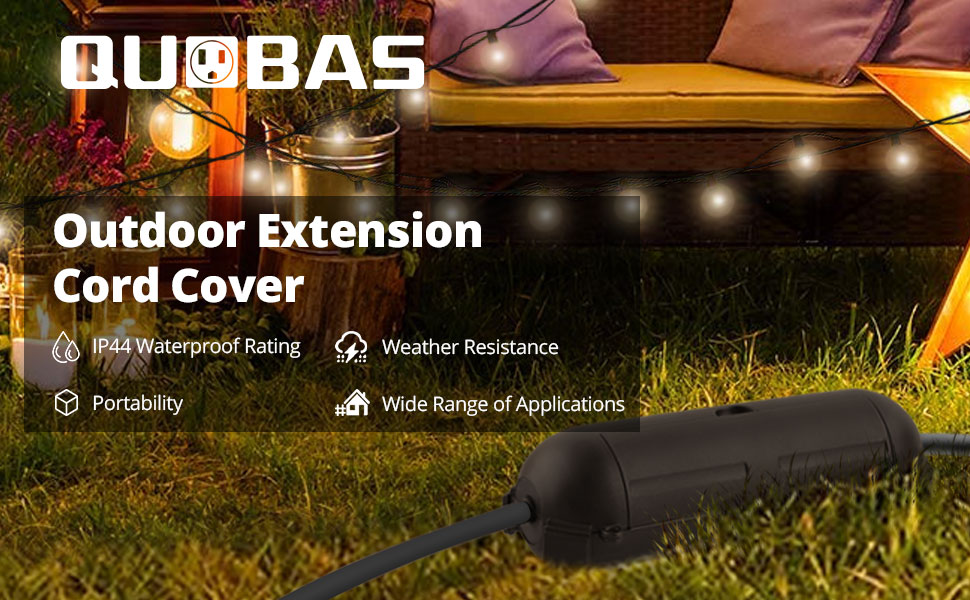 Extension cord cover