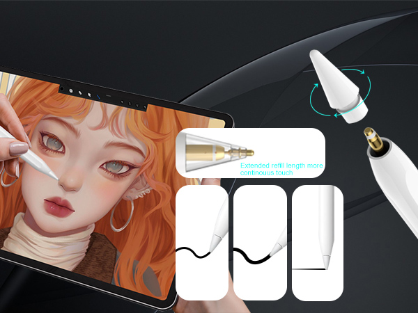 apple pencil tips 2nd generation, apple pen tips, apple pencil pro accessories, ipad pencil tips
