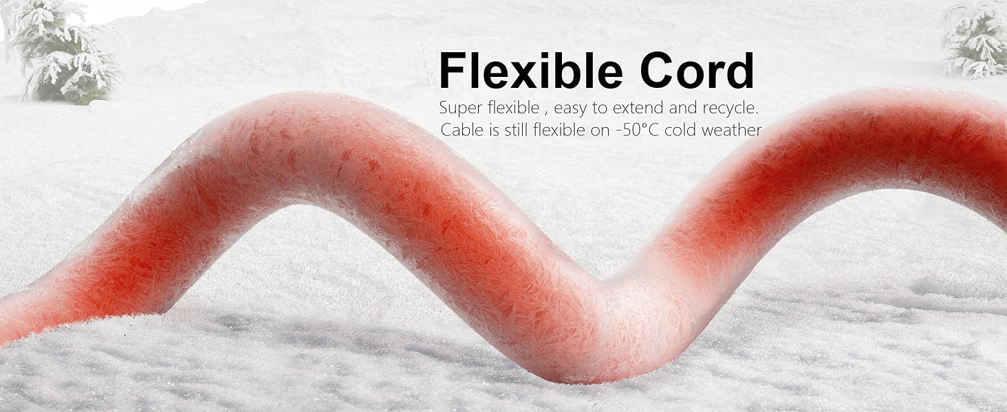 flexible extension cord