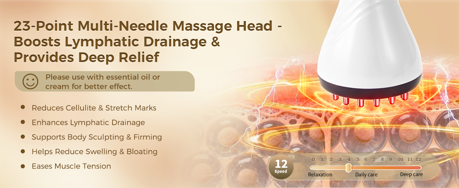 lymphatic drainage massager