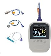 Pepultech Pulse Oximeter for Newborn Infant Kids,Bluetooth Oxygen Monitor Fingertip Oximeters wit...