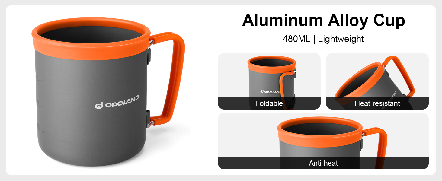 Camping Cookware Mess Kit