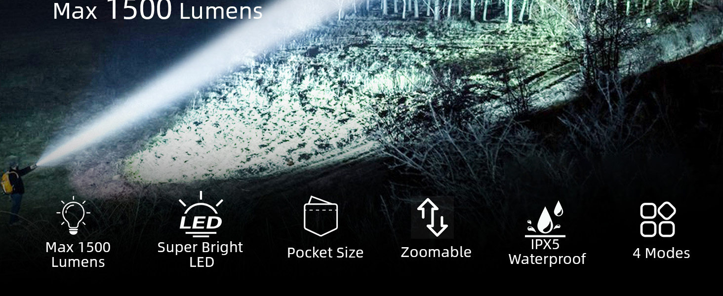 small rechargeable flashlight