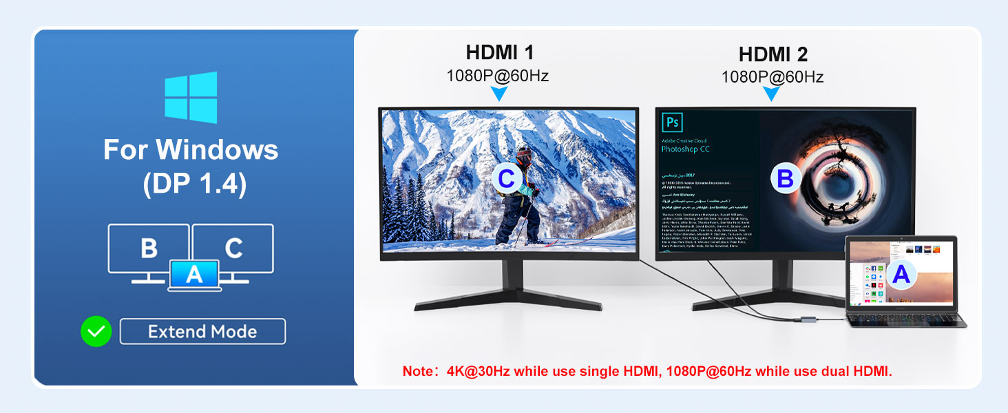 dual monitor adapter 