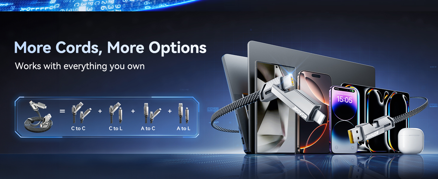 4 in 1 charging cable
