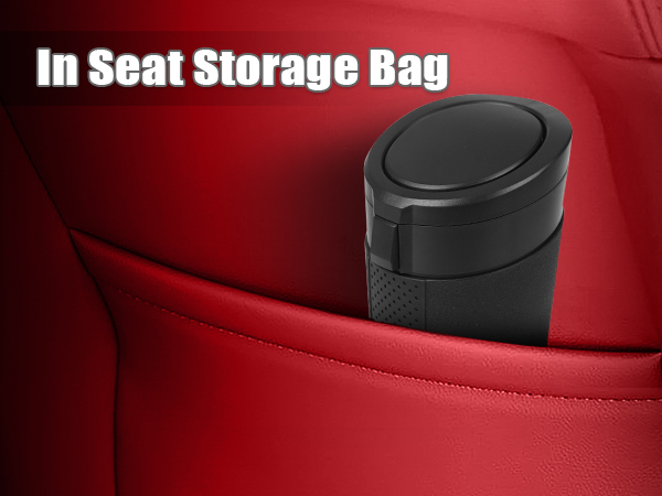 car trash can