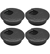 BOPOREAE Desk Grommet 2" (50 mm), Desk Cord Hole Cover, Cable Grommet ABS Plastic, Desk Hole Grom...