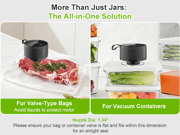 Electric Mason Jar Vacuum Sealer Kit
