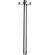 Nuodan 12 Inches Shower Arm with Flange, Replacement of Ceiling Mounted Straight Arm, Suitable Fo...
