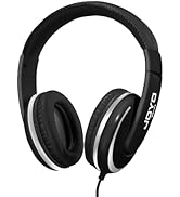 JOYO Over Ear Headphones Wired Studio Headphones with 1/4 to 3.5mm Jack for Guitar Amplifier Keyb...