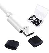 20 Pcs USB C Dust Caps, Silicone Type C Anti Dust Charging Port Cover Protector Cap for Samsung G...