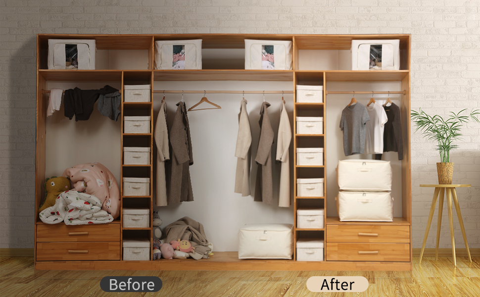before after