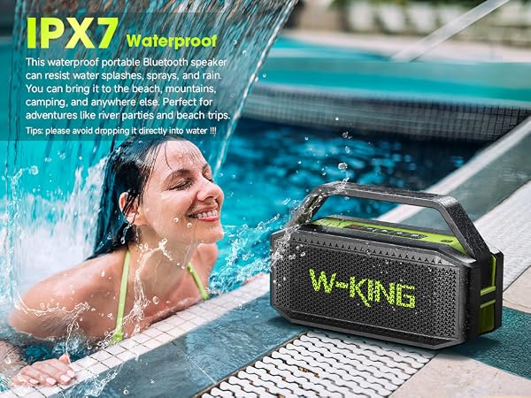 bluetooth speaker w-king