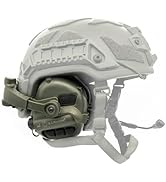 EARMOR M32X Tactical Communication Headset with ARC Rail Helmet Mount Adapters - Noise-Canceling ...